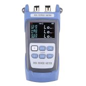 Optical Fiber Cable PON Power Meter Tester Tool 1310 1490 1550nm FTTX ONT OLT Handheld PON OPM Network Detection Online Fiber Tester with FC SC APC