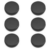 6Pcs 2oz Round Aluminum Cans with Screw Lid - Perfect for Lip Balm, Crafts, Candles & Kitchen Storage
