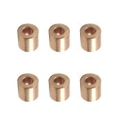 Othmro Self Lubricating Sintered Bronze Bearing Sleeve 4mm Bore 8mm OD 8mm Length Pack of 6 Bushings