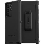 OtterBox Defender Series Case for Galaxy S22 Ultra with Holster Clip Black Non-Retail Packaging