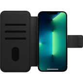OtterBox Detachable Folio Wallet Case for MagSafe iPhone 12 Pro Max and 13 Pro Max Shadow Black