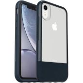 OtterBox Statement Series Case for iPhone XR with Pop Grip Lucent Storm Clear Castlerock Pewter Lucent Jade