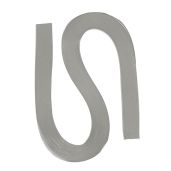 PATIKIL Quilling Strips Paper 120pcs 3 16"(5mm) 54cm Origami Paper Quilling Strip for Art DIY Hand Craft Christmas Light Grey