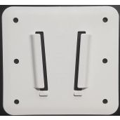 PAW International White Polymer RV Wall Mount | Compatible with PAW TV Mounting System | Buy TV Bracket Separately