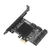 8-Port SATA III PCIe Controller Card - 6Gbps Expansion for Windows & Linux