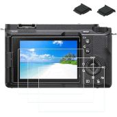 Premium PCTC Screen Protector for Sony Alpha A6700, ZV-E1, A7 IV & More - 0.3mm 9H Tempered Glass & Hotshoe Caps Kit