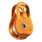 PETZL FIXE Pulley: Compact & Versatile Hauling Solution with Fixed Side Plates - Ideal for Rigging & Outdoor Adventures