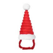 POPETPOP Guinea Pig Santa Hat - Adorable Christmas Costume for Small Pets & Hamsters