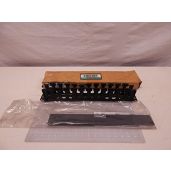 Buy Panduit WMPFSE Horizontal Cable Manager - 1 RU, Black | Efficient Cable Management Solution