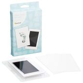 Pearhead Newborn Handprint & Footprint Kit - No Mess Ink Pad, Safe Keepsake, Acid-Free, Smudge-Proof, Perfect for Family Memories