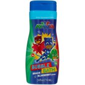 PJ Masks Bubble Bath 24oz Brave Blueberry - 2 Pack for Kids | Fun Bath Time Essential