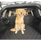 Plush Paws Convertible Cargo Liner Washable Waterproof Dog Cover for Car Truck SUV Nonslip Tear Resistant X-Large Black