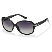 Shop Polaroid P8419 Black/Grey Polarized Sunglasses for Women - Stylish 58/15/133 Fit