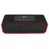 Portable Bluetooth Stereo Speaker with Dual Subwoofer, FM Radio & Handsfree - Perfect for Smartphones, Tablets & More!