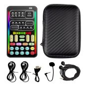 Portable Handheld Voice Changer: Multifunctional Microphone for Mobile, PC, PS4 & Xbox Gaming