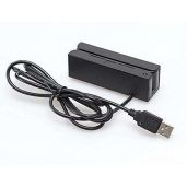 Posunitech Mini MSR100: USB Magnetic Card Reader for POS, Access Control & ID Verification