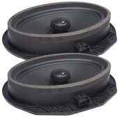 Upgrade Your Sound: Powerbass OE692-FD 6x9 Coaxial Speakers for Ford & Lincoln