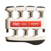Prohands PRO Hand Exerciser: Boost Grip Strength with Spring-Loaded Finger Isolation (7 lb Medium Tension, Red-Pro)