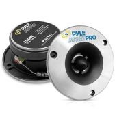 Buy Pyle 3.75'' Titanium Horn Tweeter Pair - 300W Peak, 2kHz-25kHz, 4 Ohm, Diamond Chrome Finish