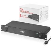 Buy Pyle PDU Power Strip Surge Protector - 150 Joule, 15 Amp, 9 Outlet Rack Mount with AC Filter - Heavy Duty Extension Cord