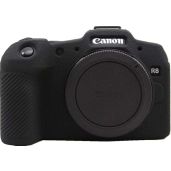 R8 Camera Case: BMAOLLONGB Lightweight Silicone Skin for Canon EOS R8 - Durable Protection in Black
