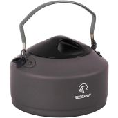 REDCAMP 0.9L Small Outdoor Camping Kettle Lightweight Aluminum Water Pot with Carrying Bag for Easy Travel and Tea Brewing