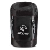 REDCAMP 17L Compression Stuff Sack Lightweight Sleeping Bag Ideal for Backpacking Hiking Camping Black