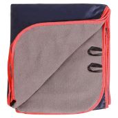 REDCAMP Large Waterproof Stadium Blanket Soft Warm Fleece for Cold Weather Outdoor Sports Dark Blue