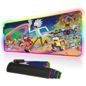 RGB Mouse Pad - Imegny Large Extended Soft LED Mat with 7 Lighting Modes | 900x400mm (35.4x15.7in)