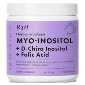Rael Hormone Balance: Vegan Inositol Powder for Ovarian Support & Vitamin B8 - 30 Servings