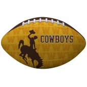 Rawlings NCAA Wyoming Cowboys Junior Size Football - Team Colors, Perfect for Young Fans!