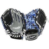 Rawlings REMIX T-Ball and Youth Baseball Glove Left Hand Throw 9 Inch Blue