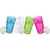 Reflo Smart Cup: 360 Control-Flow Toddler Training Cup - USA Made, No Suction, 6oz, Assorted Colors