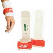 Reisport Women's Gymnastics Grips Durable Leather Hand Grips for Uneven Bars Advanced Gymnasts Made in USA Medium Size