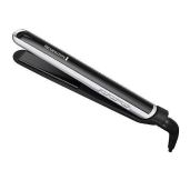 Remington Pearl Pro Ceramic Flat Iron: 1-Inch Floating Plates, Fast 30 Sec Heat, Sleek Black & White Design