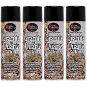 Rock Doctor Granite Cleaner Spray - 18 oz Pack of 4 for Marble & Stone Surfaces - Cleans & Renews Kitchen Counters & Vanities