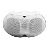 Rockville D4-16 White Dual 4 Inch 16 Ohm Swivel Outdoor Home Patio Speaker for Superior Sound Quality
