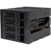 Rosewill 3x5.25-Inch to 4x3.5-Inch Hot-Swap SATAIII/SAS HDD Cage - Black (RSV-SATA-Cage-34) for Easy Storage Upgrade
