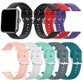 RuenTech Bands Compatible with SKG V7 Smart Watch Band, Soft Silicone Quick Release Replacement Straps for SKG-V7 V7 Pro Smart Watch, Band width: