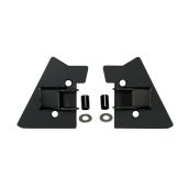 Rugged Ridge Mirror Relocation Bracket Kit for 1997-2002 Jeep Wrangler TJ - Black 11025.02
