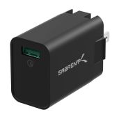 SABRENT Quick Charge 3.0 USB Wall Charger - 18W 5V 2.4A Fast Charging (AX-QCP1)
