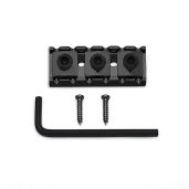 SAPHUE 42MM Guitar Tremolo Bridge Locking Nut 1-11 16"for Floyd Rose Style Electric Guitar Tremolo Bridge Lock System (Black)