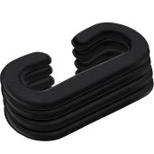 SATINIOR 4 Pack Memory Foam Face Pads for HTC Vive - Comfortable PU Leather Replacement Covers