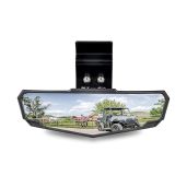 SAUTVS Premium Convex Rear View Mirror for Polaris Ranger & Can Am Defender (2015-2025) - UTV Accessories