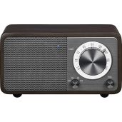 Buy Sangean WR-7DK Mini Bluetooth Speaker: FM Radio & Aux-in, Dark Cherry Wood Finish