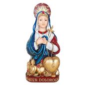 Santo Mater Dolorosa Statue 6 Inch Orisha Statue for Home Decor and Spirituality