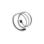 Buy SilverStone SST-CP11B-500 Ultra Thin 90-Degree SATA Cables - 500mm Low-Profile Connectors for Fast Data Transfer