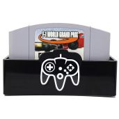 Skywin N64 Game Storage Holder Organizes N64 Cartridges with Simple Stylish Design Perfect for Showcasing Your Game Collection