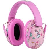Snug Kids Ear Protection: Noise Cancelling Earmuffs for Toddlers, Children & Adults - Princess Design