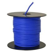 Southwire 55669423 14-Gauge Blue Primary Wire Bulk Spool - 100 Feet for Electrical Projects